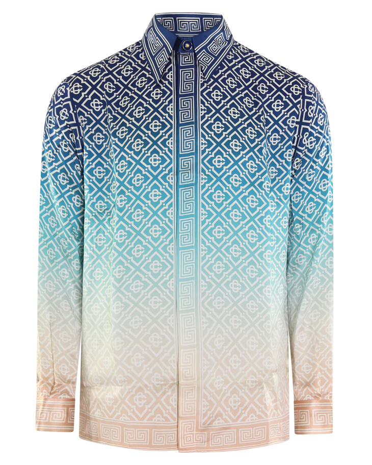Casablanca Heren classic collar long sleeve