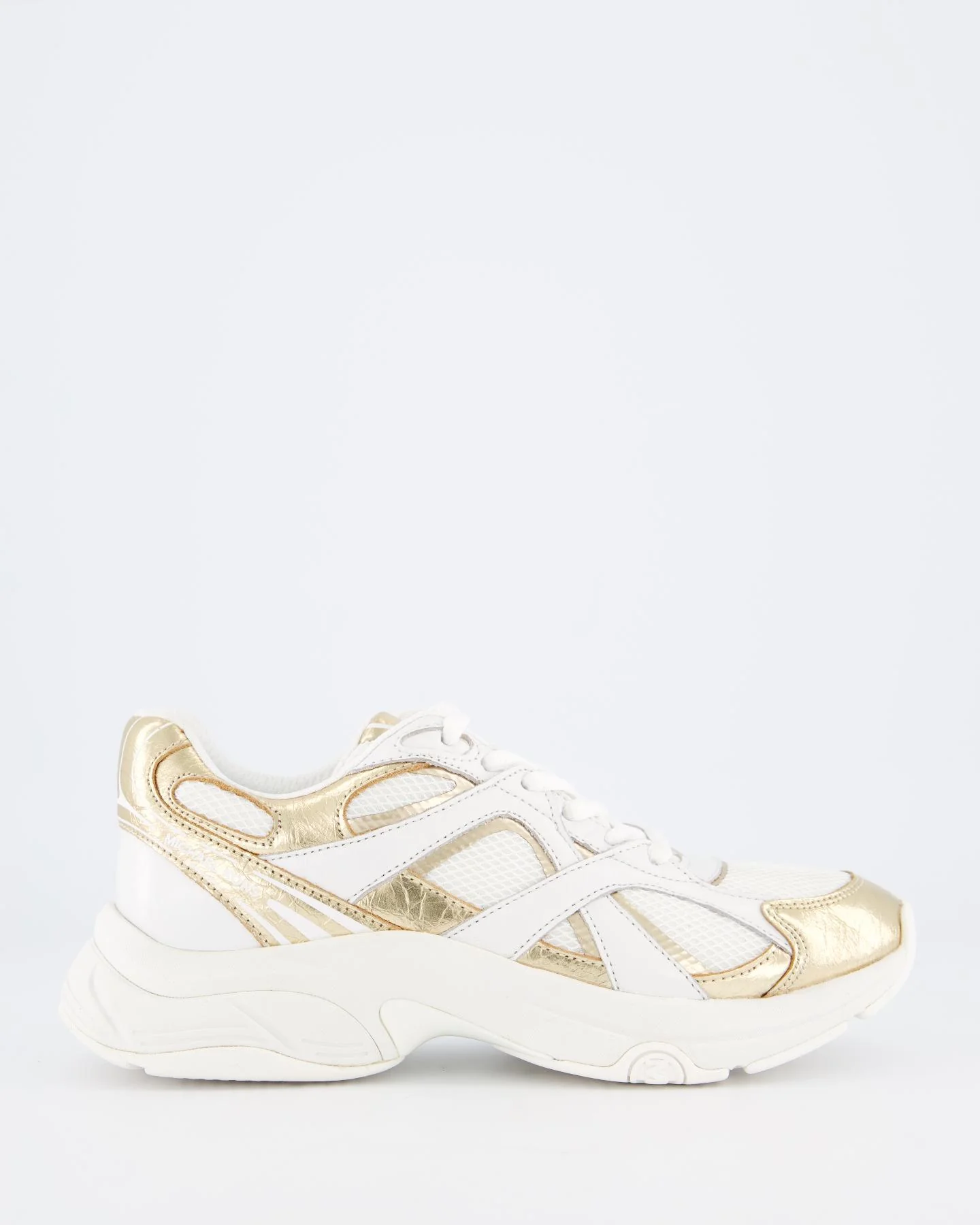 Michael Kors Dames leo sneaker /goud