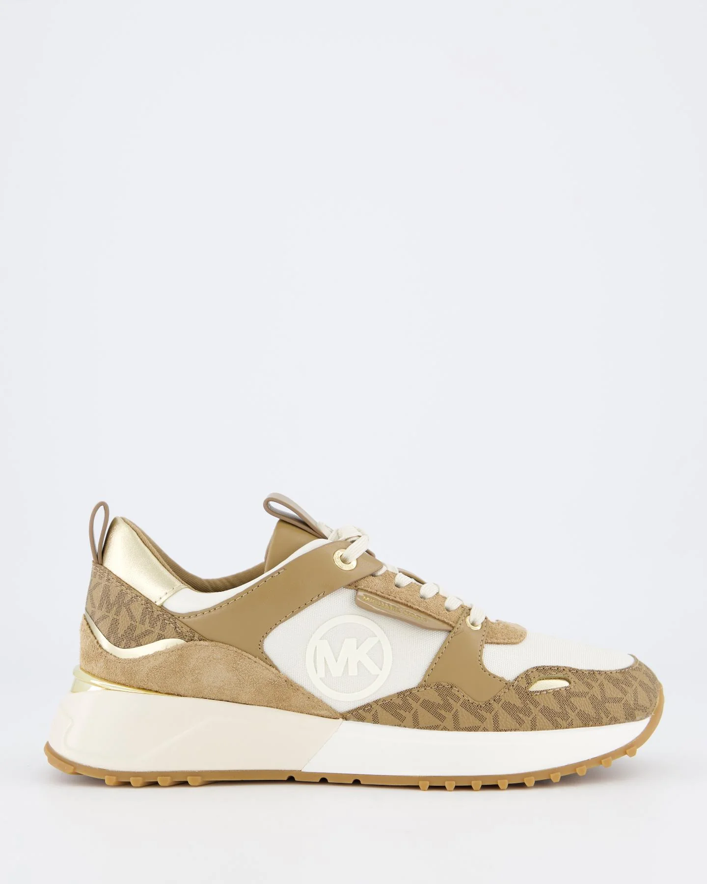 Michael Kors Dames theo sneaker /wit