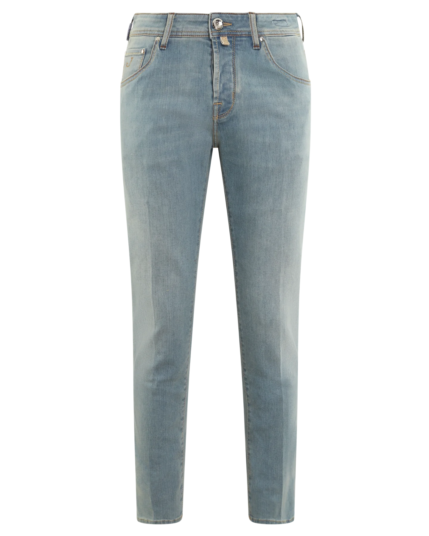 Jacob Cohën Heren slim cropped/carrotjeans