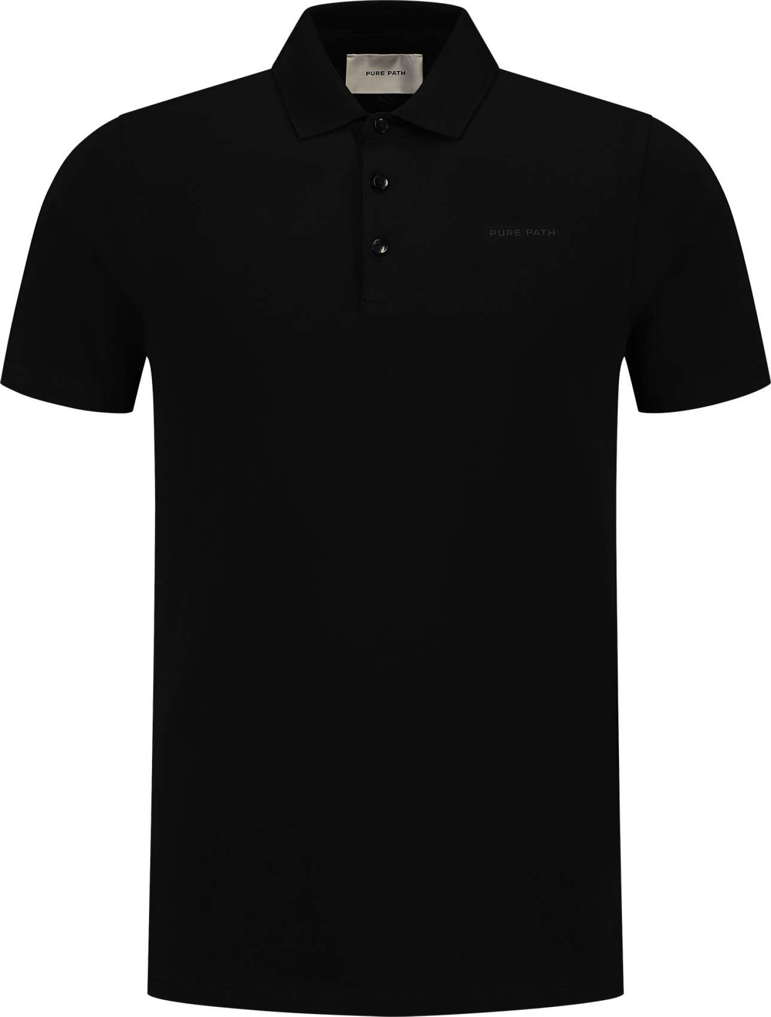 Pure Path Essential triangle polo black