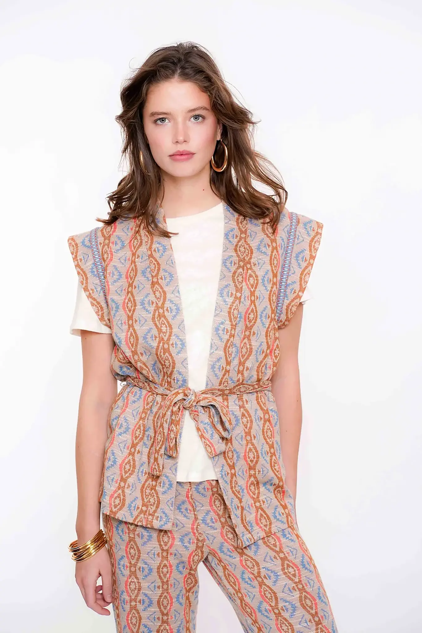 Geisha 55122-20 gilet aztek