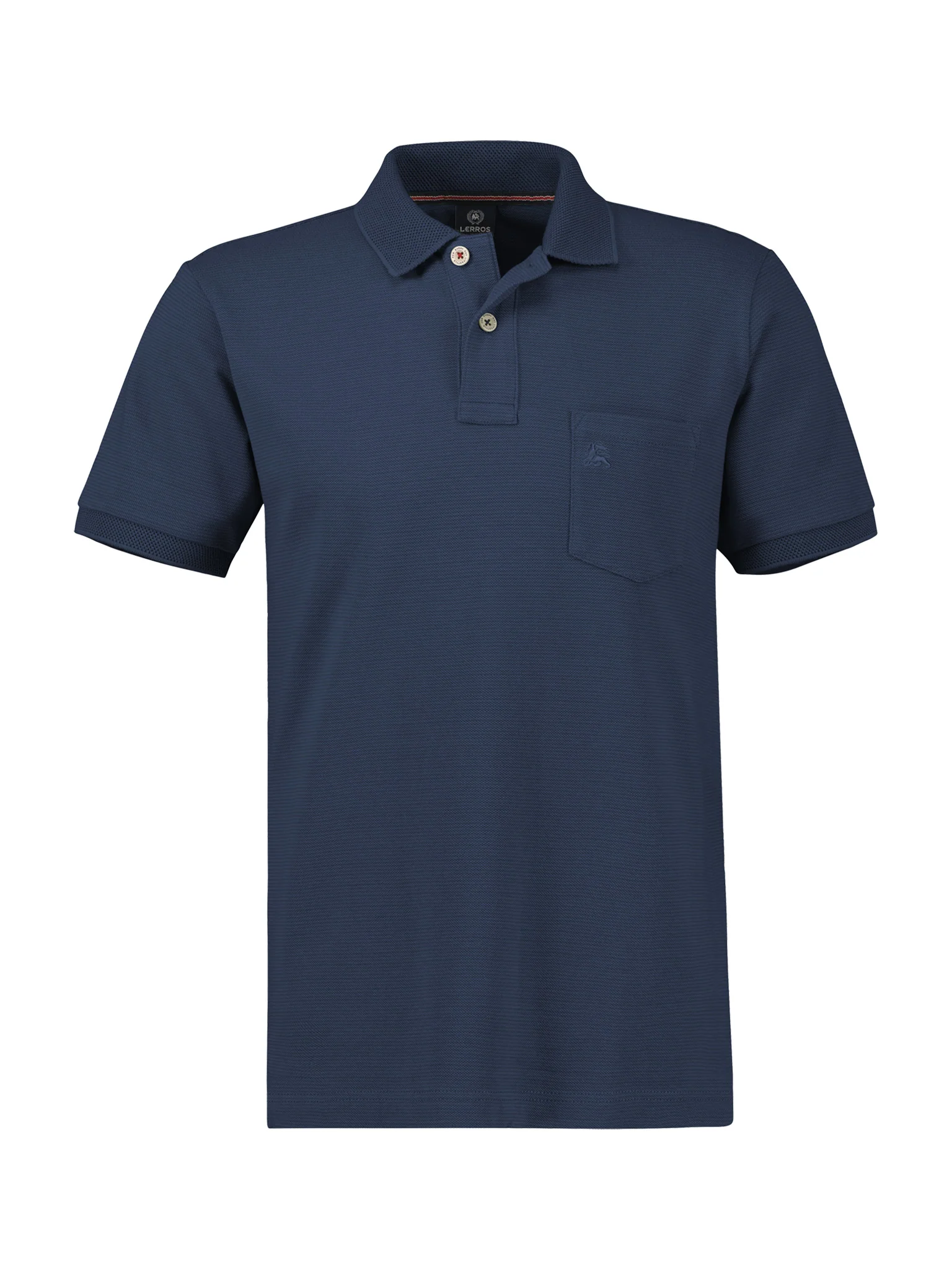 Lerros Heren polo 25332061 485 classic navy