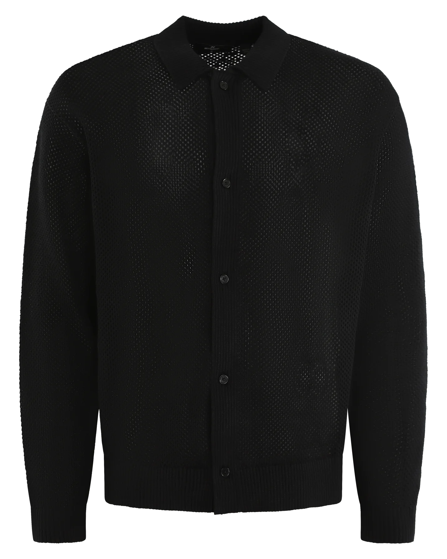 Represent Heren long sleeve mesh knit shirt
