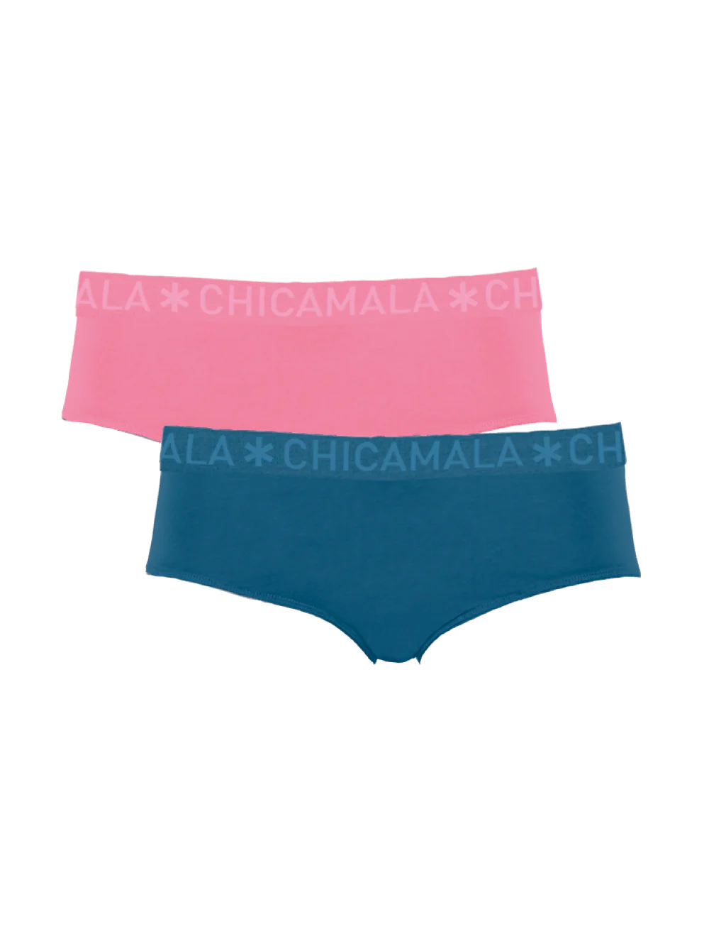 Muchachomalo Dames 2-pack hipster effen