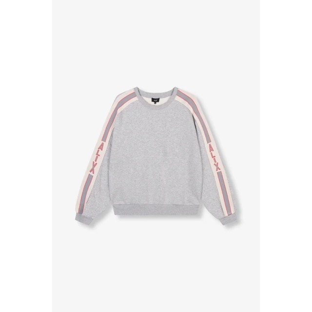 Alix The Label Stripe tape sweater melee