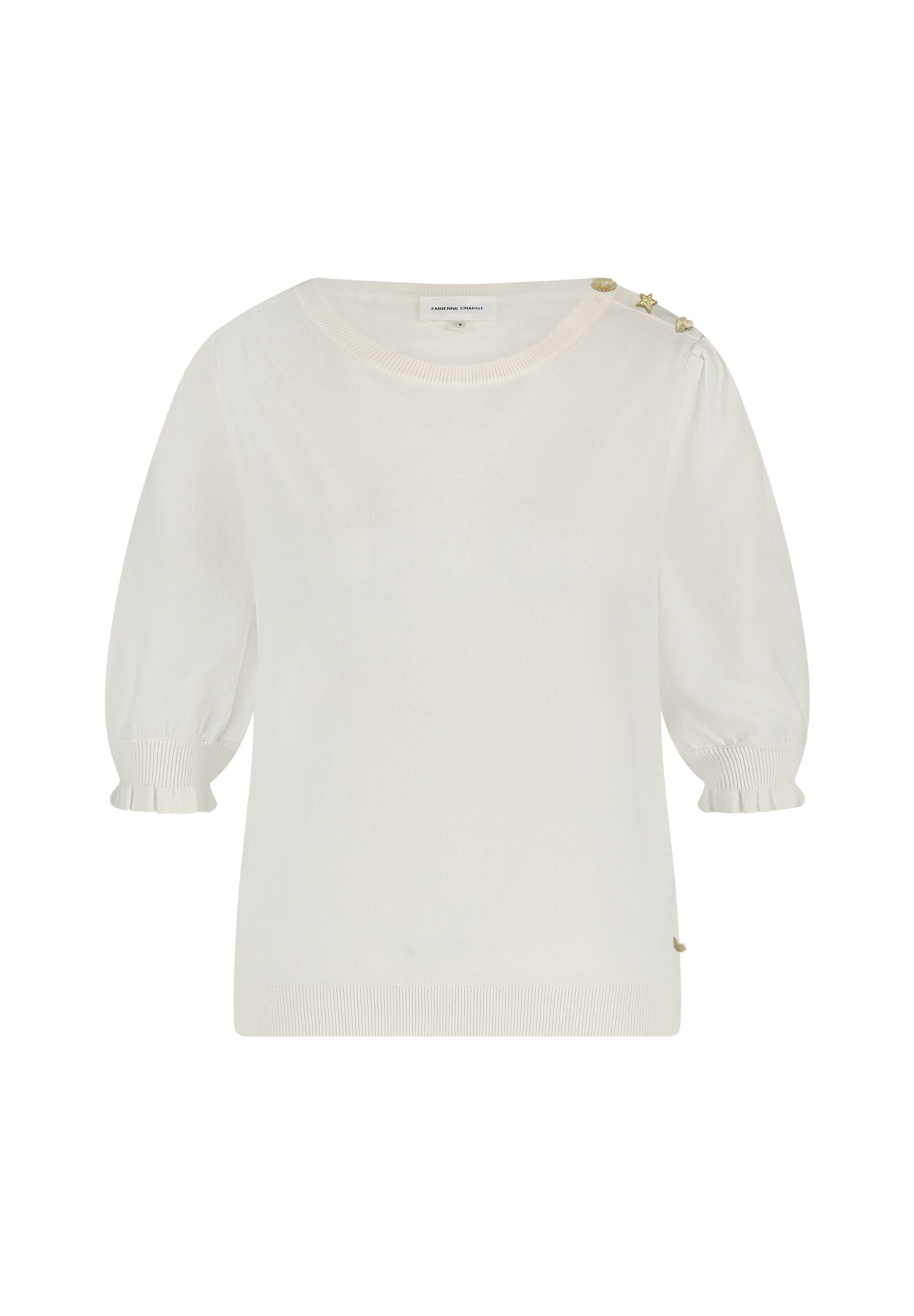 Fabienne Chapot cltpul90noos1009 noos molly short sleeve pullover