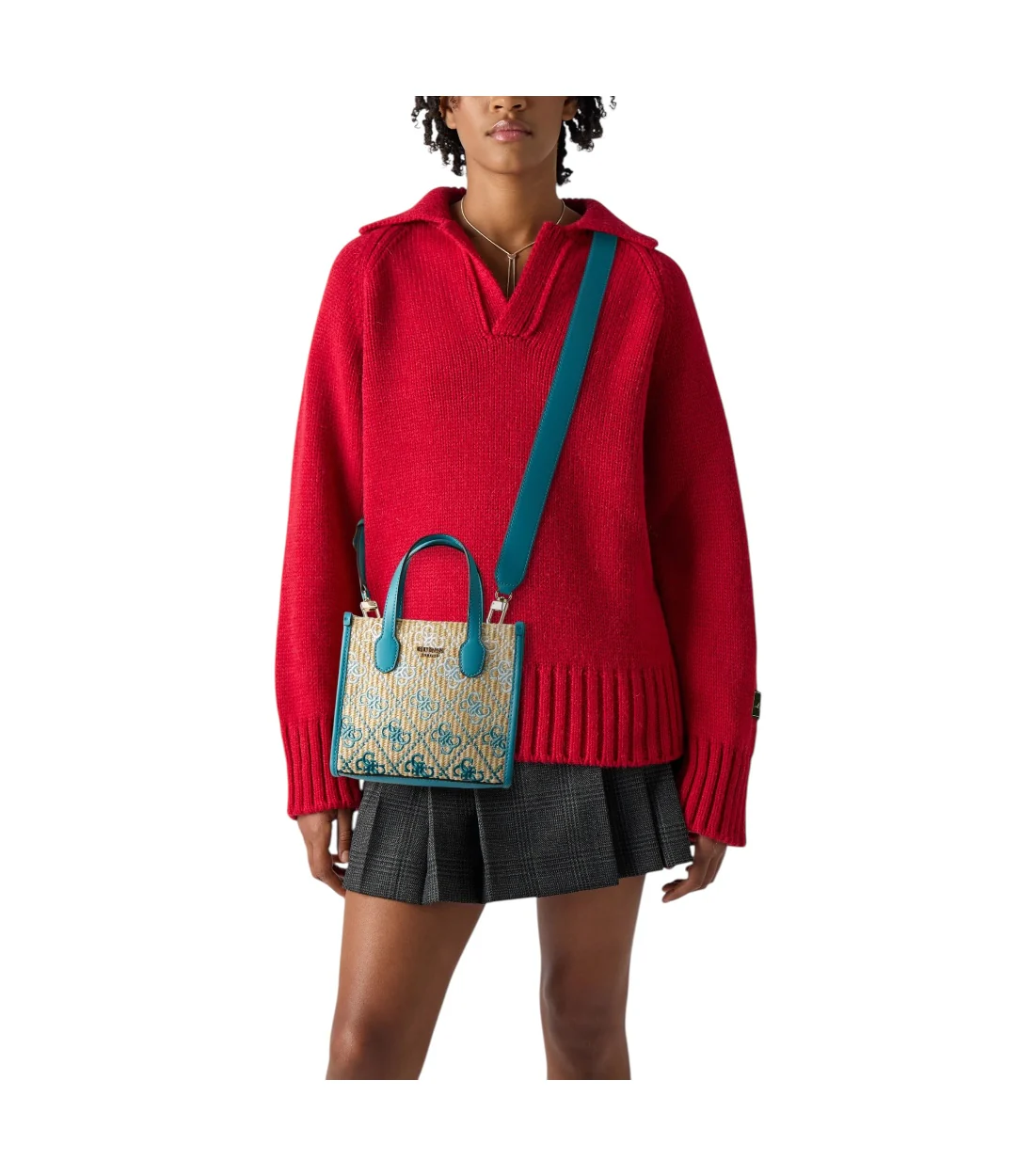 Guess Turquoise tote handtas
