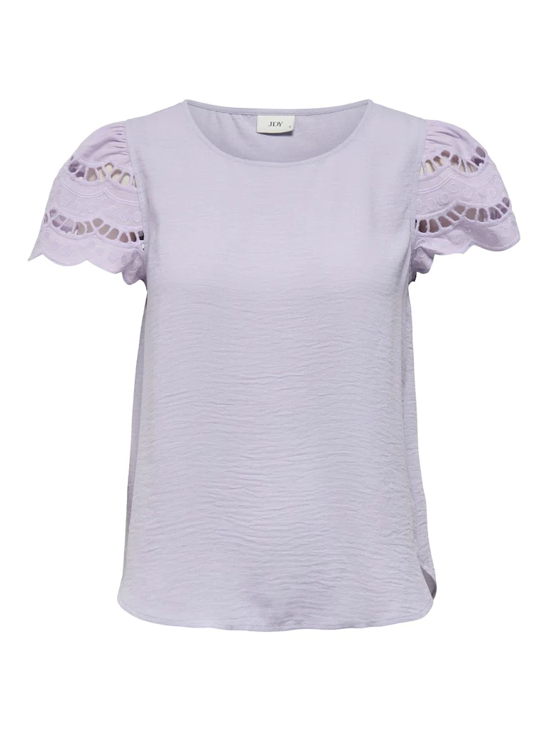 Jacqueline de Yong Hannah life s/s lace top