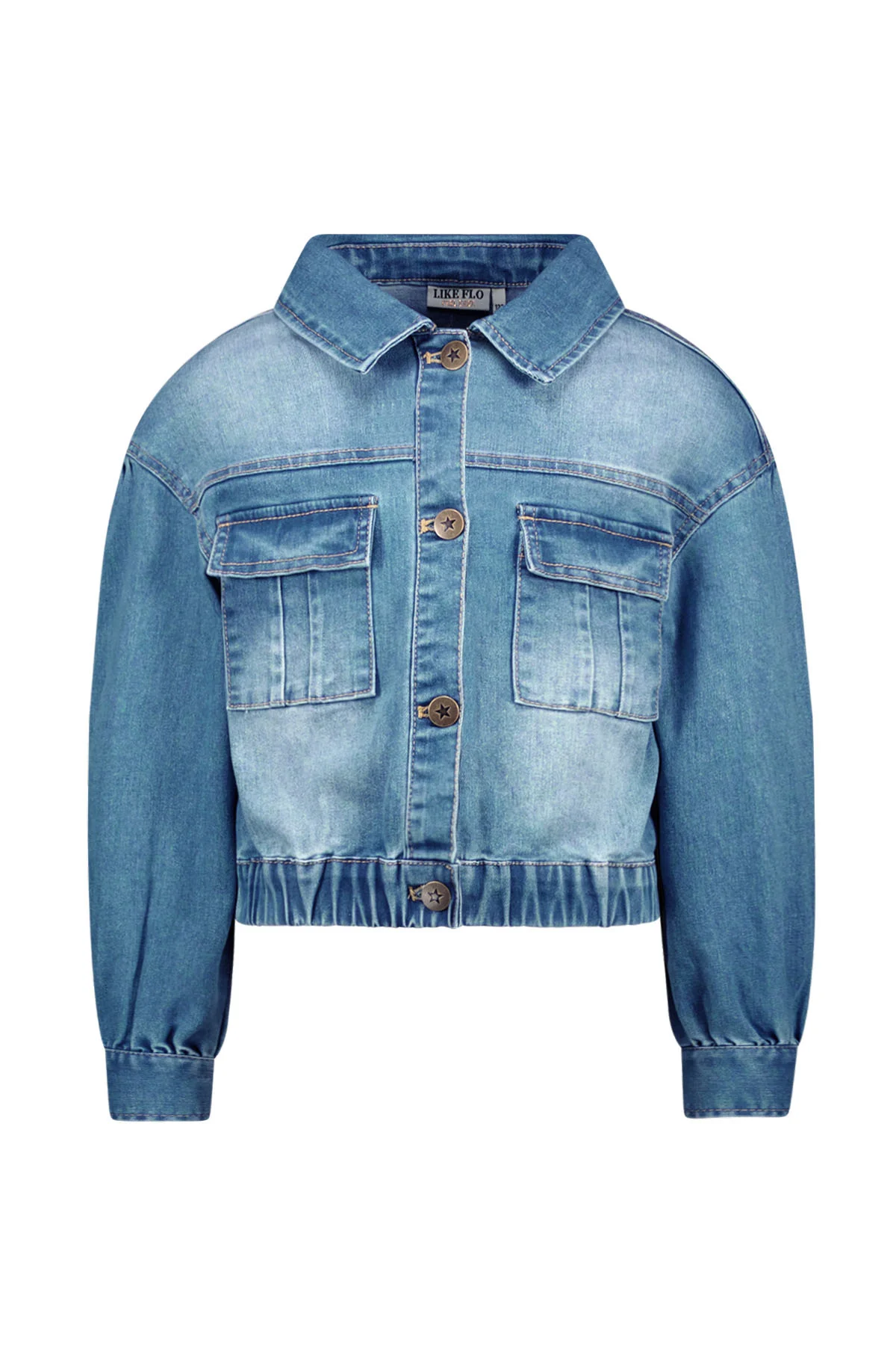 Like Flo Zomer spijkerjasje meisjes denim dina