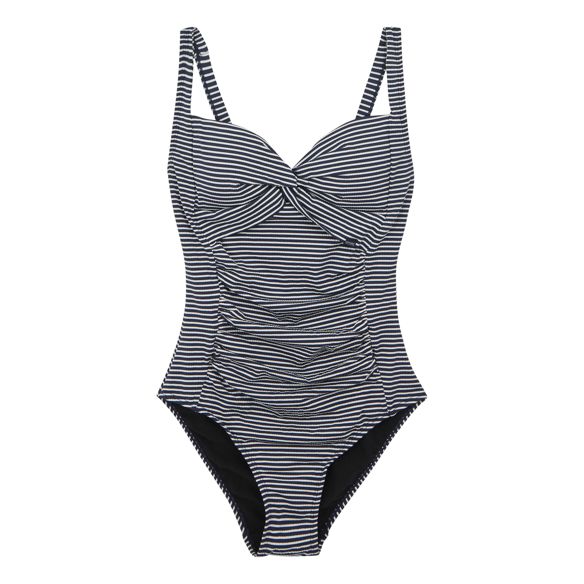 Regatta Dames stripe seersucker tummy control one piece zwempak