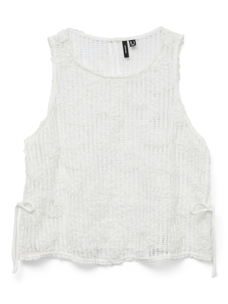 Vero Moda vmodeta sl top wvn 10325207 cloud dancer