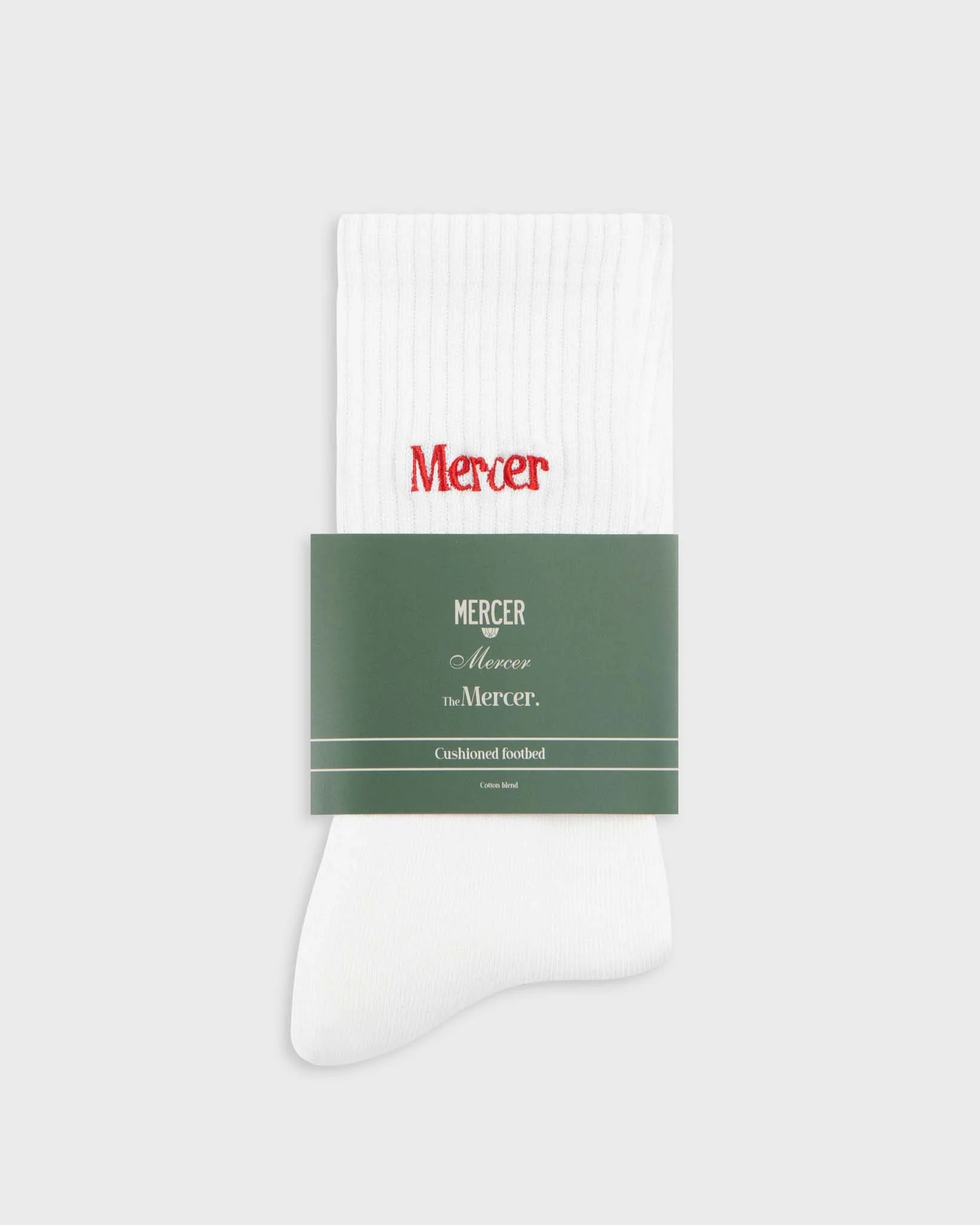 Mercer Amsterdam the mercer socks meac251003 153 white/red