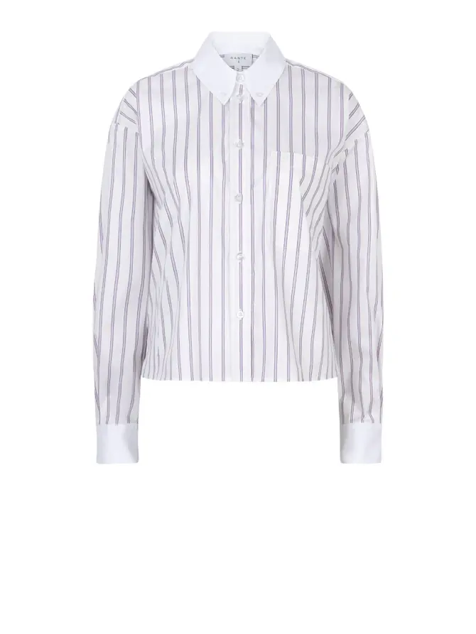 Dante 6 D6 barique cropped stripe shirt