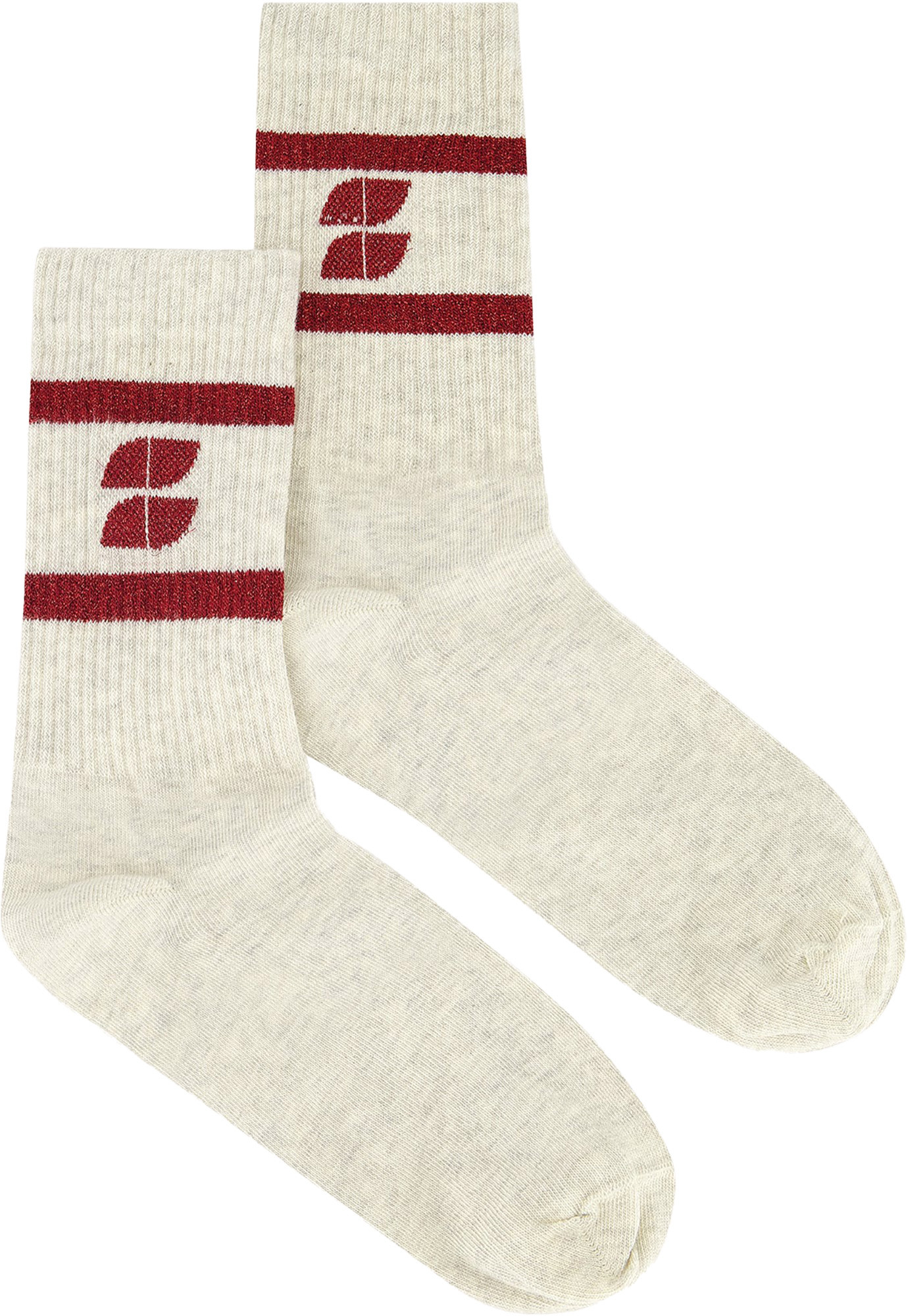 By-Bar Amsterdam Logo sparkle socks wine