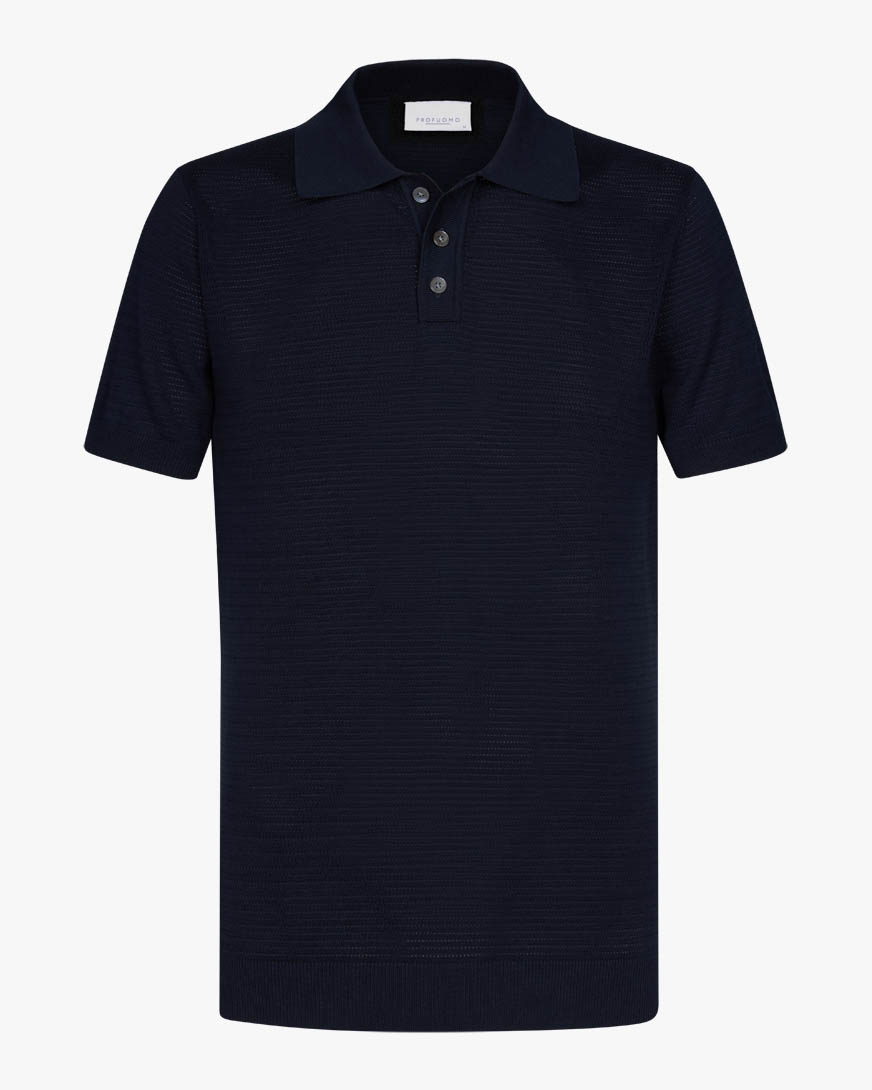 Profuomo Polo met korte mouwen