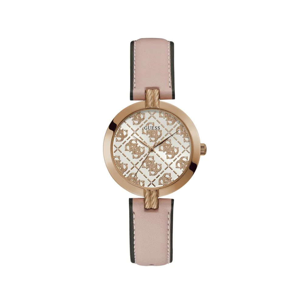 Guess Multicolor leren horloge voor dames stijlvol accessoire