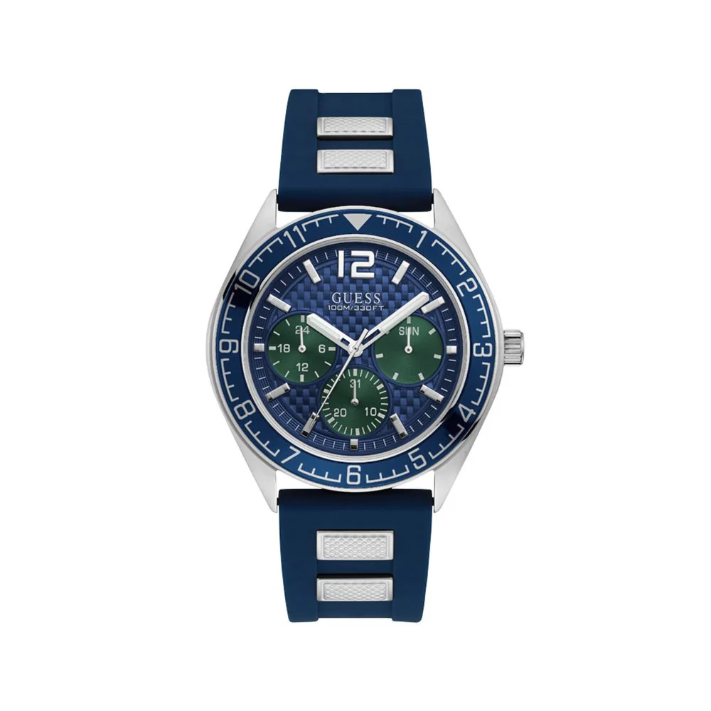 Guess Siliconen horloge voor stijlvolle gelegenheden