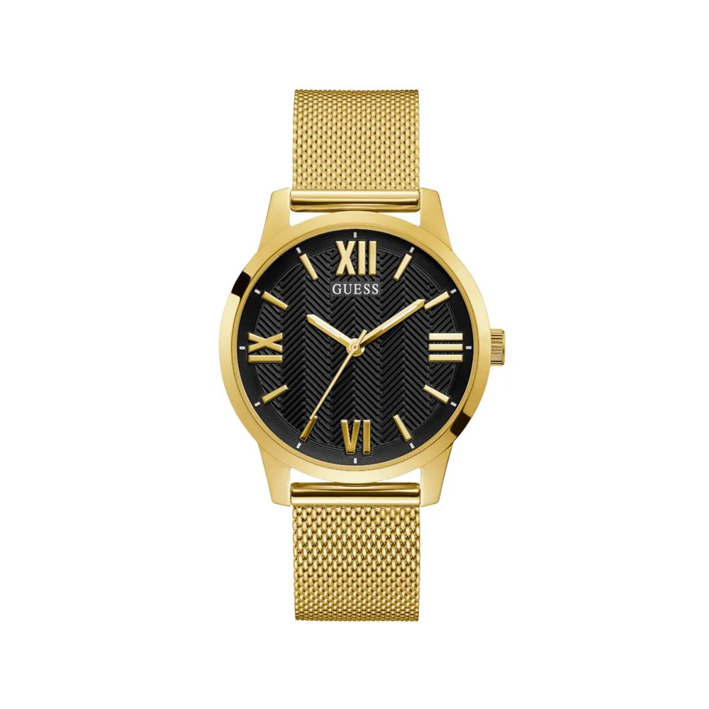 Guess Roestvrij stalen horloge voor stijlvolle mannen