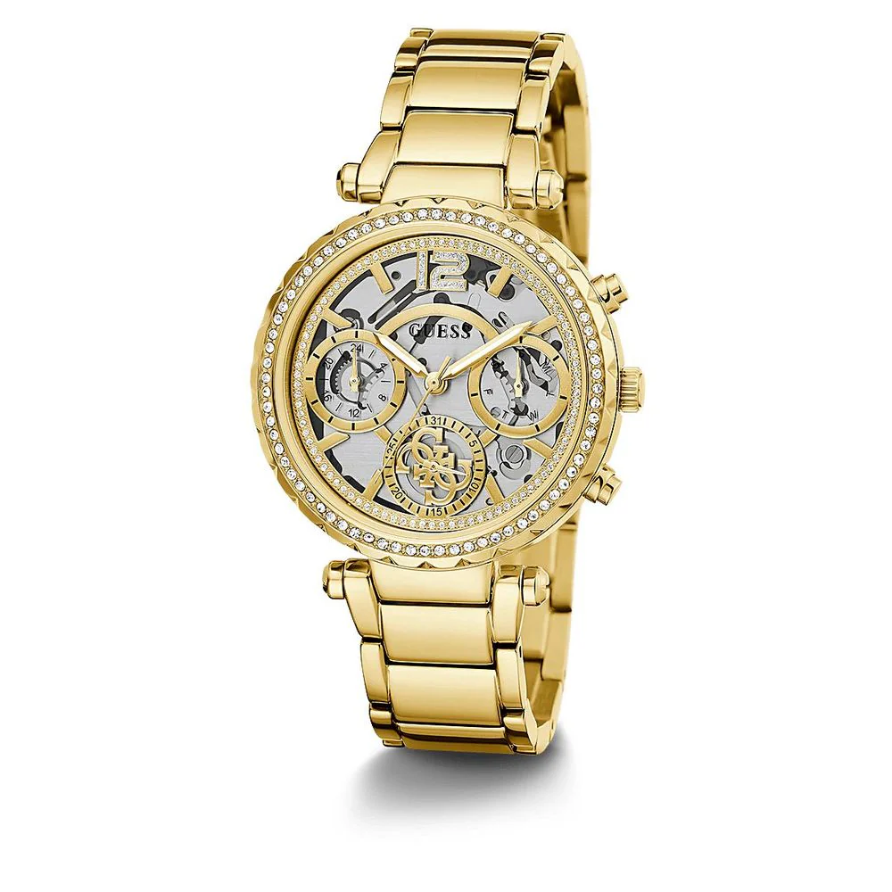 Guess Rvs horloge voor stijlvolle mannen vrouwen