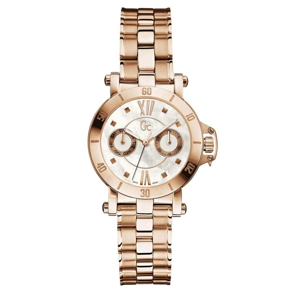 Guess Roze stalen horloge voor dames