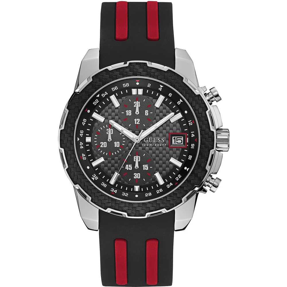 Guess Rubber horloge voor stijlvolle looks