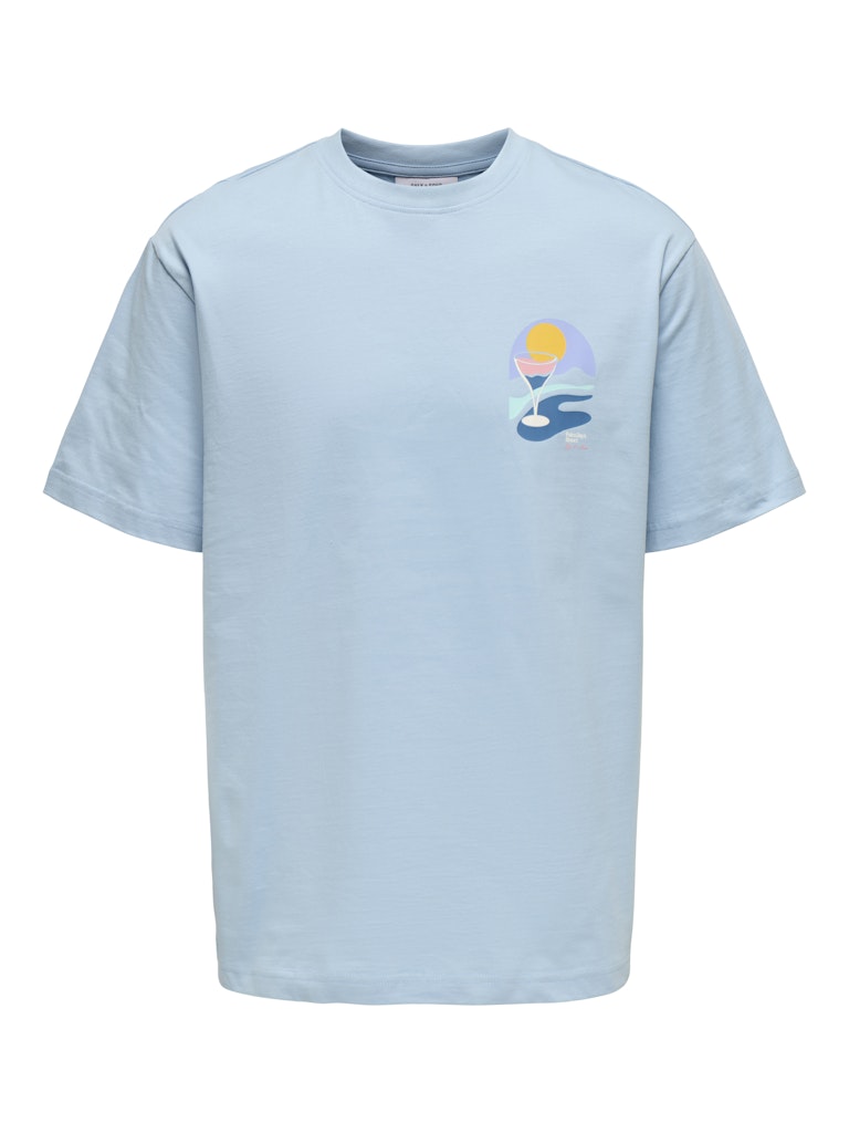Only & Sons onspalm days print rlx ss tee 22033417 powder