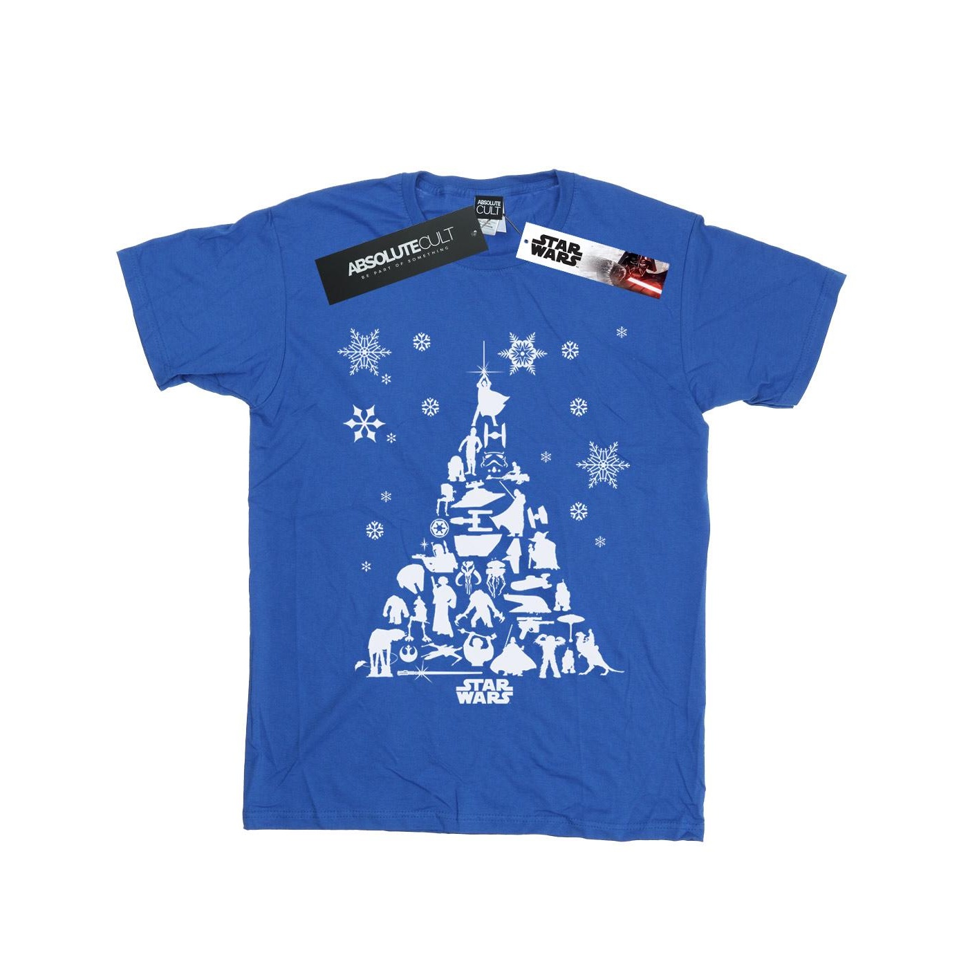 Li-cense Star wars heren kerstboom t-shirt