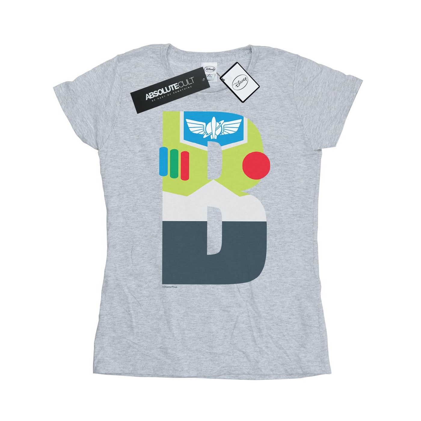 Li-cense Disney dames alfabet b is voor buzz lightyear katoenen t-shirt
