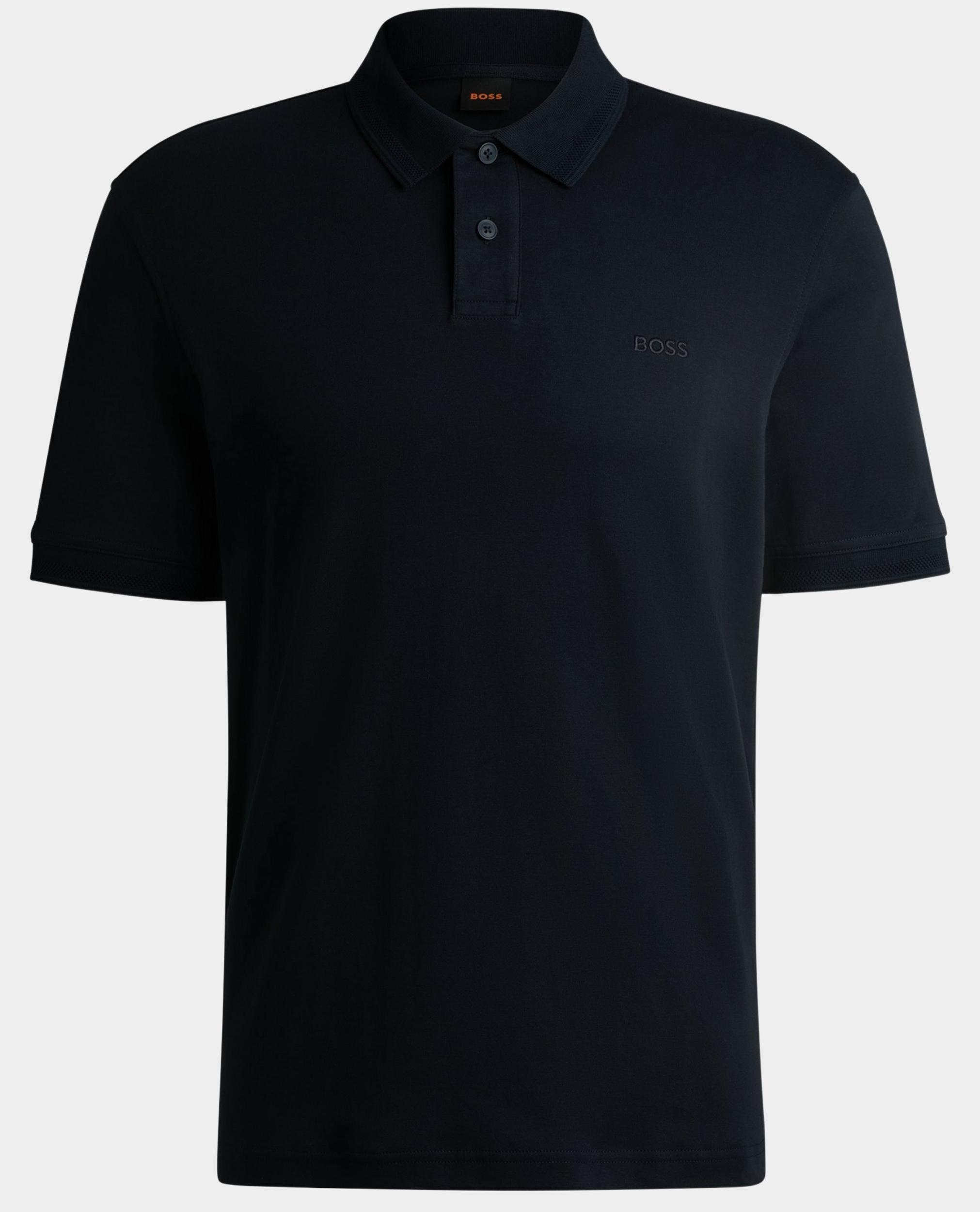 Boss Orange Polo korte mouw pe interlock 10262456 01 50520109/404