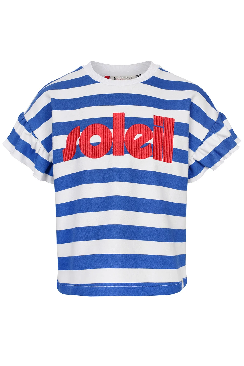 Looxs Revolution Zomer sweater meisjes s/s gestreept -