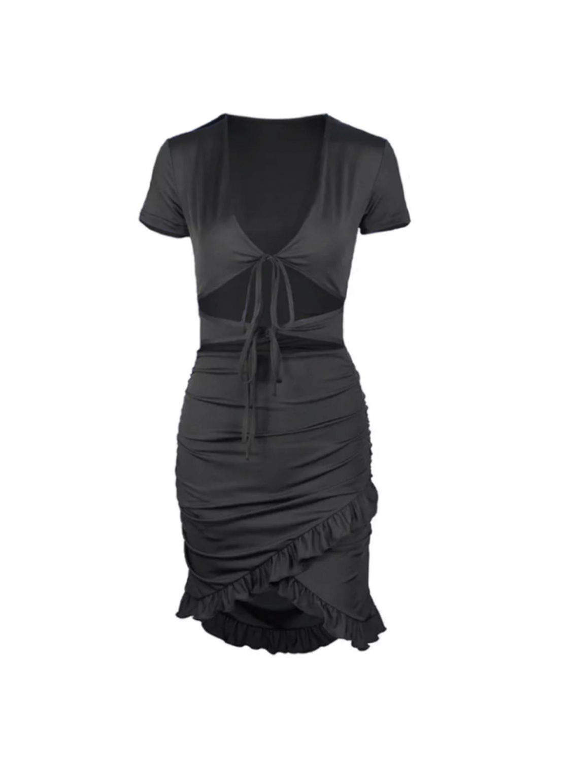 The Dezzy Factory Chloë dress | orange & black