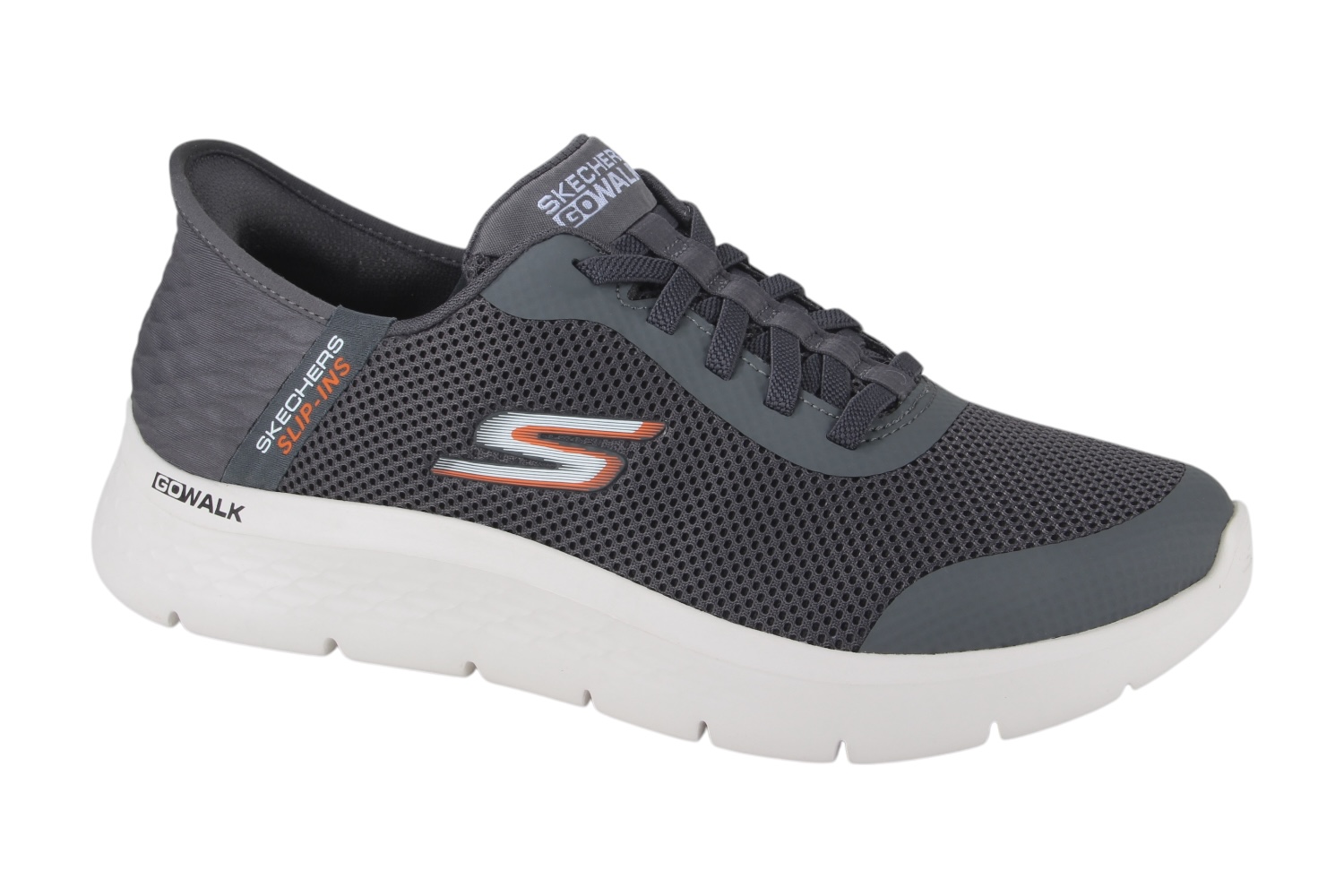 Skechers 216324 gry heren instappers sportief