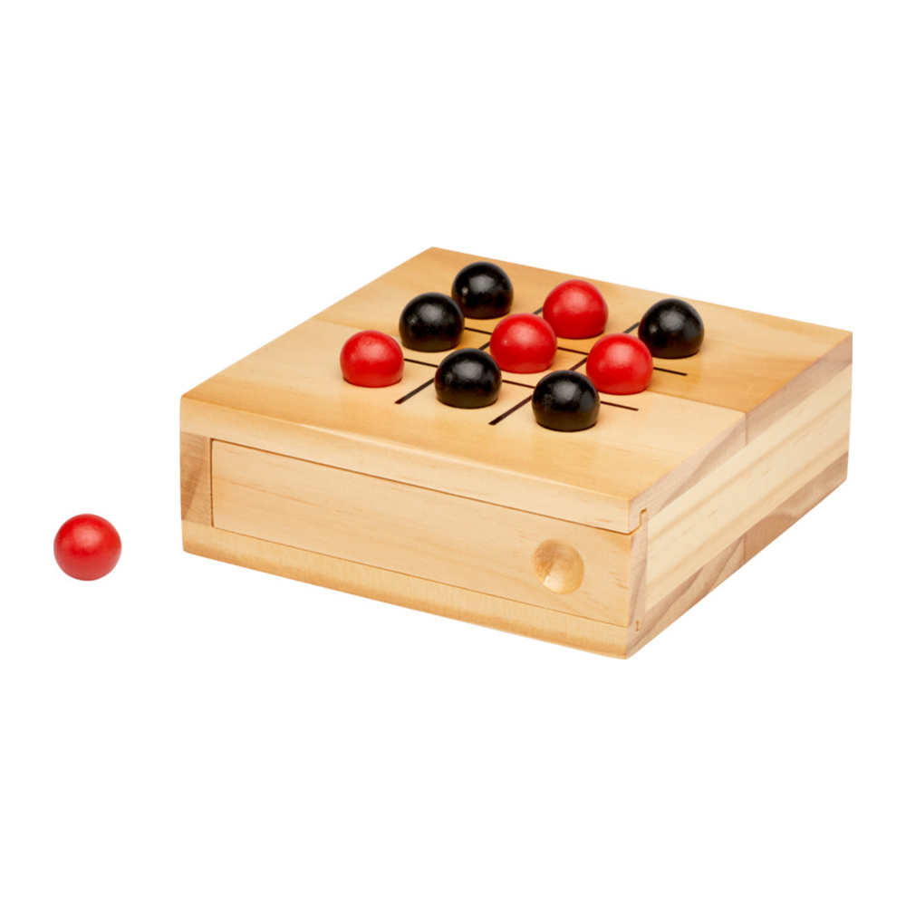 Generic Surplus Strobus houten tic-tac-toe spel