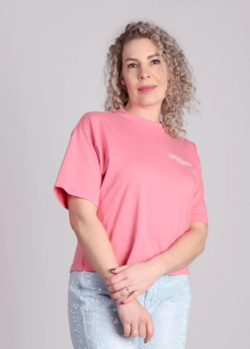 Homage to Denim Homage oversized tee logo
