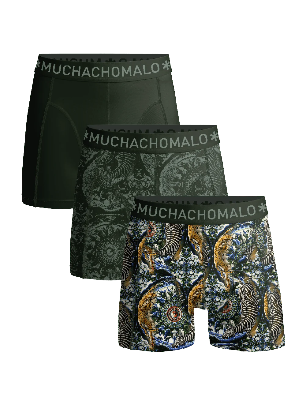 Muchachomalo Heren 3-pack boxershorts