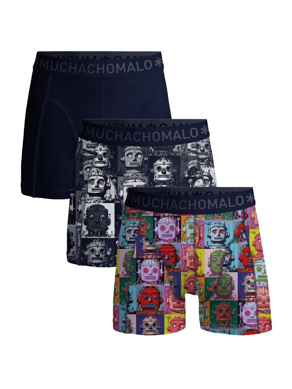Muchachomalo Heren 3-pack boxershorts