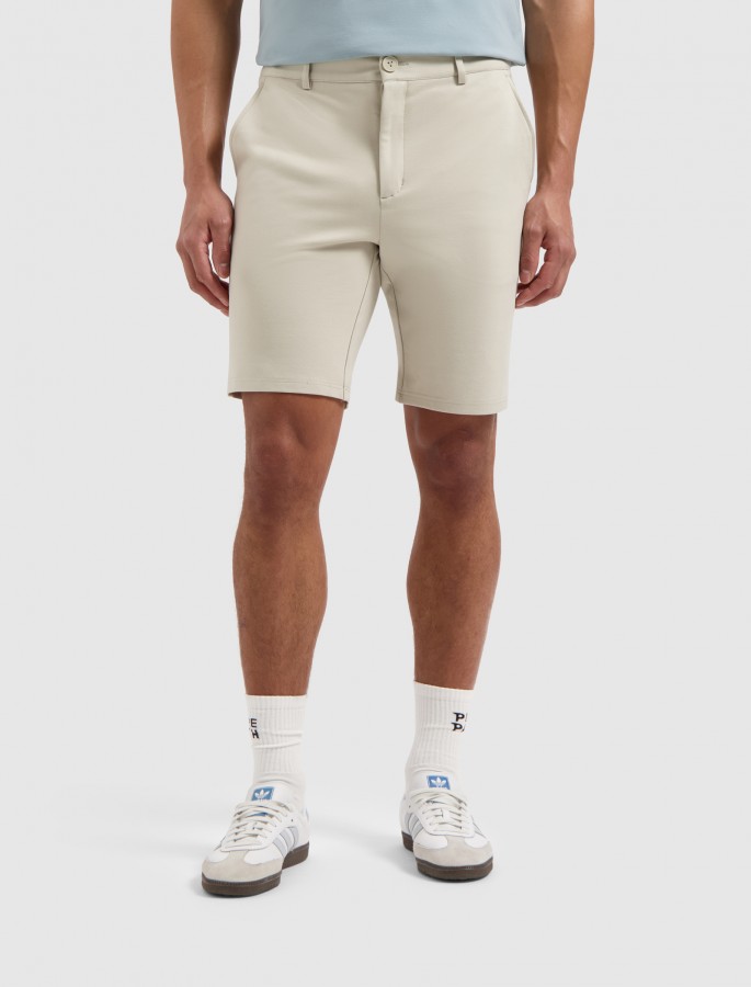 Pure Path 25010504 46 sand heren slim fit smart short p