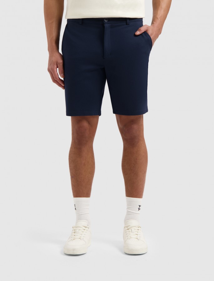 Pure Path 25010504 07 navy slim fit smart short p