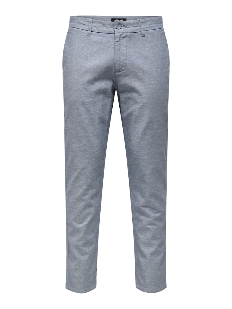 Only & Sons onsmark tap 0011 cotton linen pant 22024937 flint
