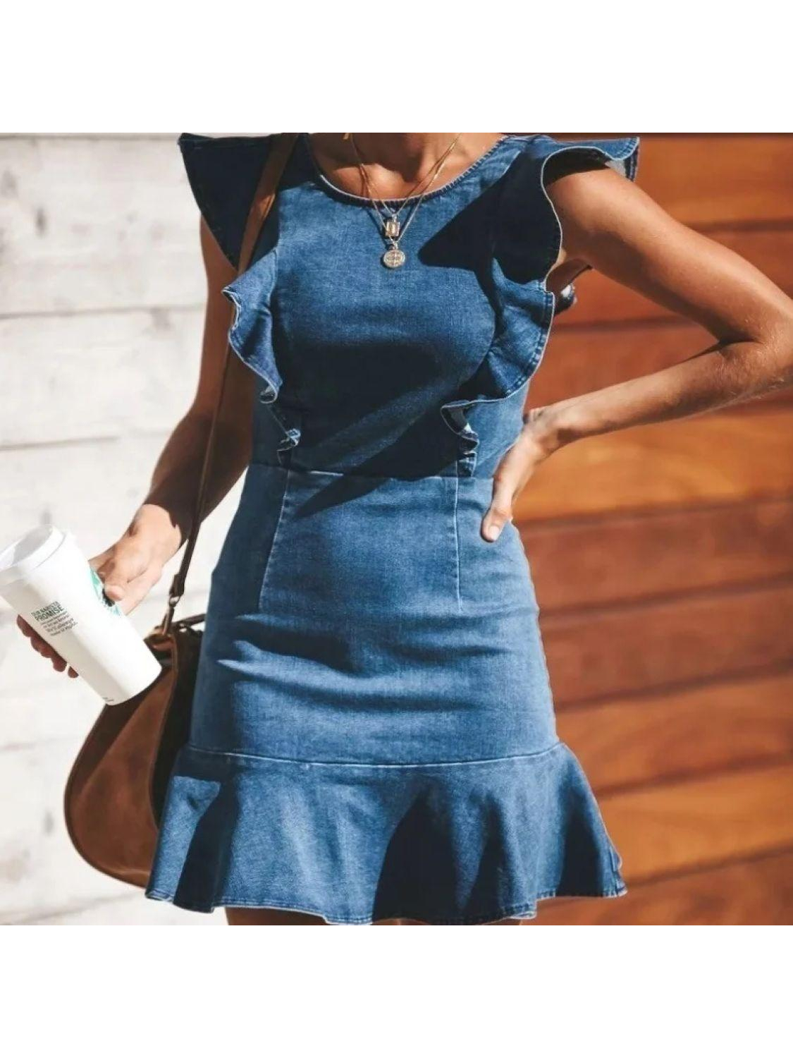 The Dezzy Factory Cella denim jurk