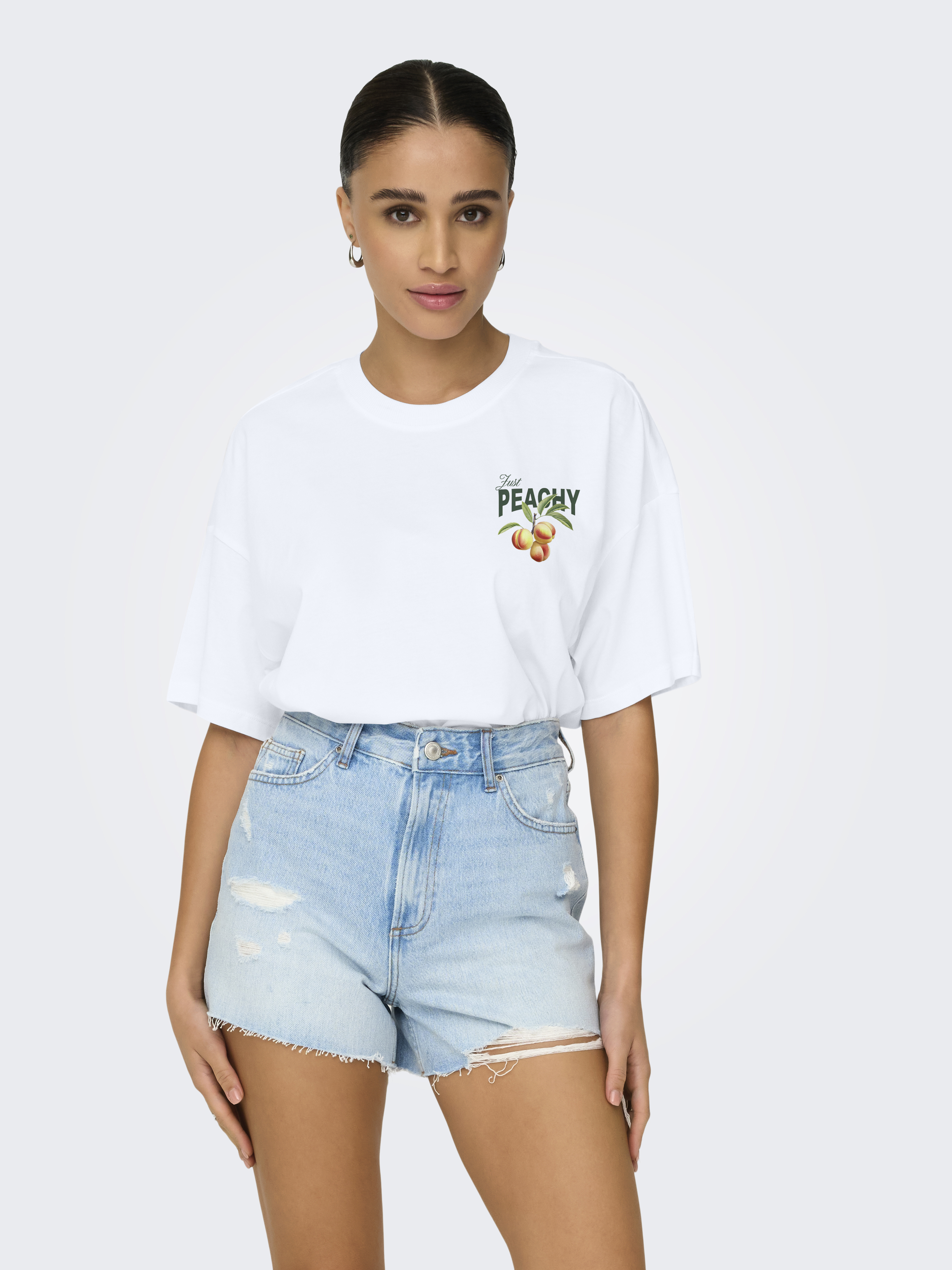 Only Onlvivvi life s/s lovely top jrs