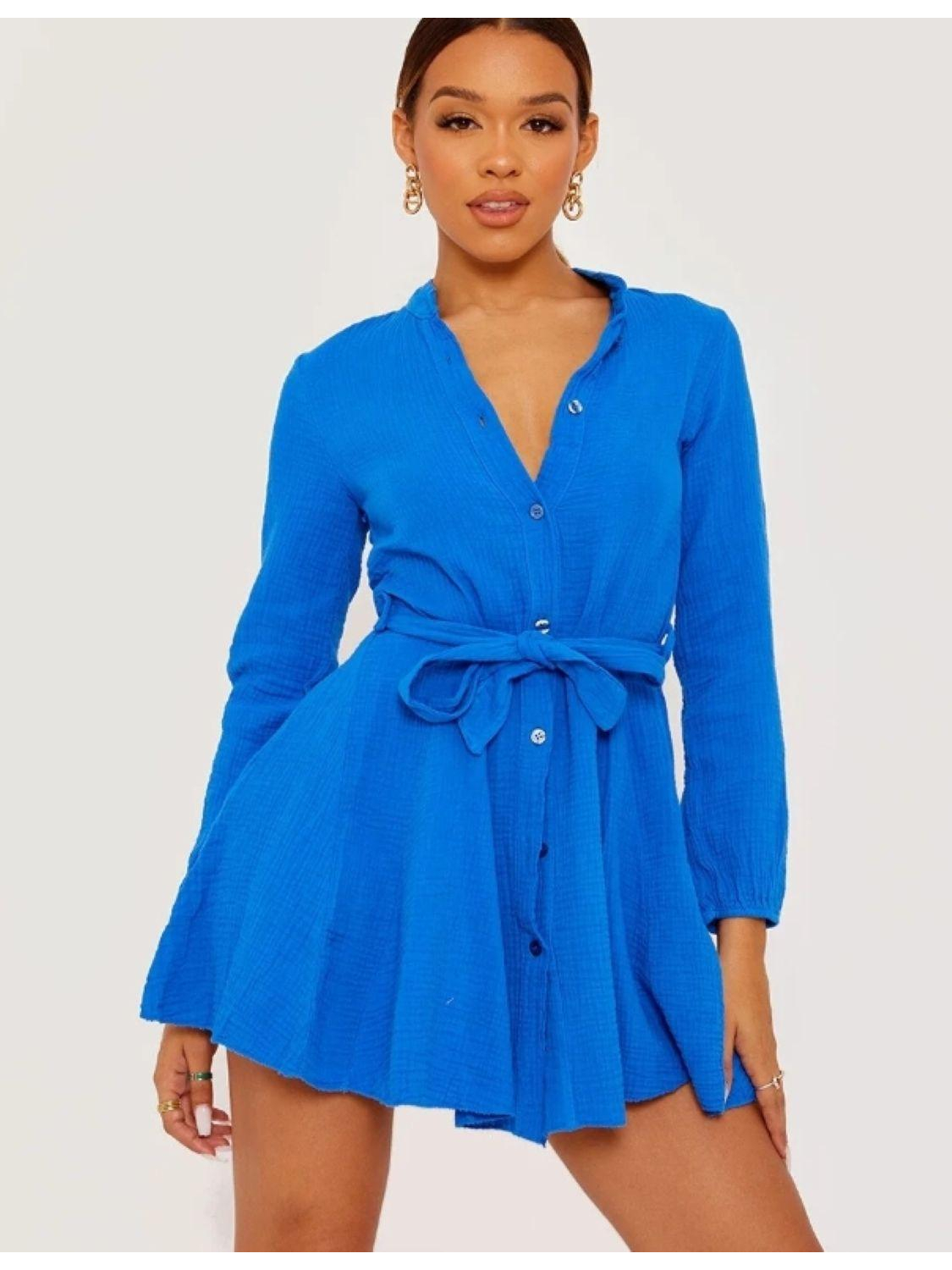 The Dezzy Factory Royal jurk | blue
