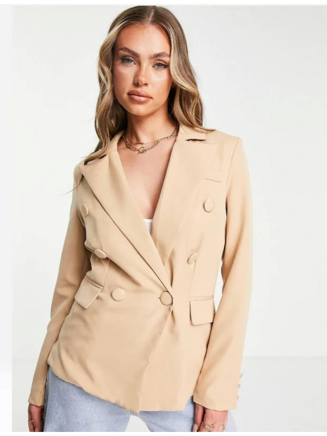 The Dezzy Factory Nude blazer