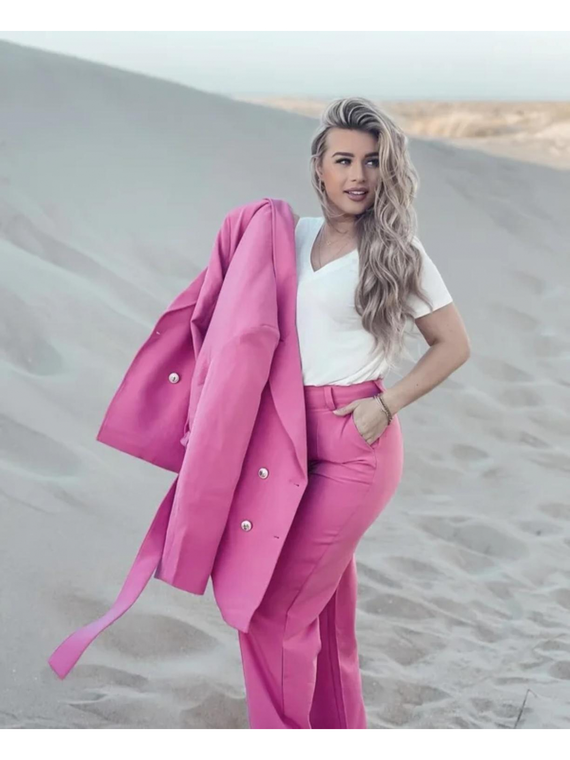 The Dezzy Factory Celine suit | fuchsia