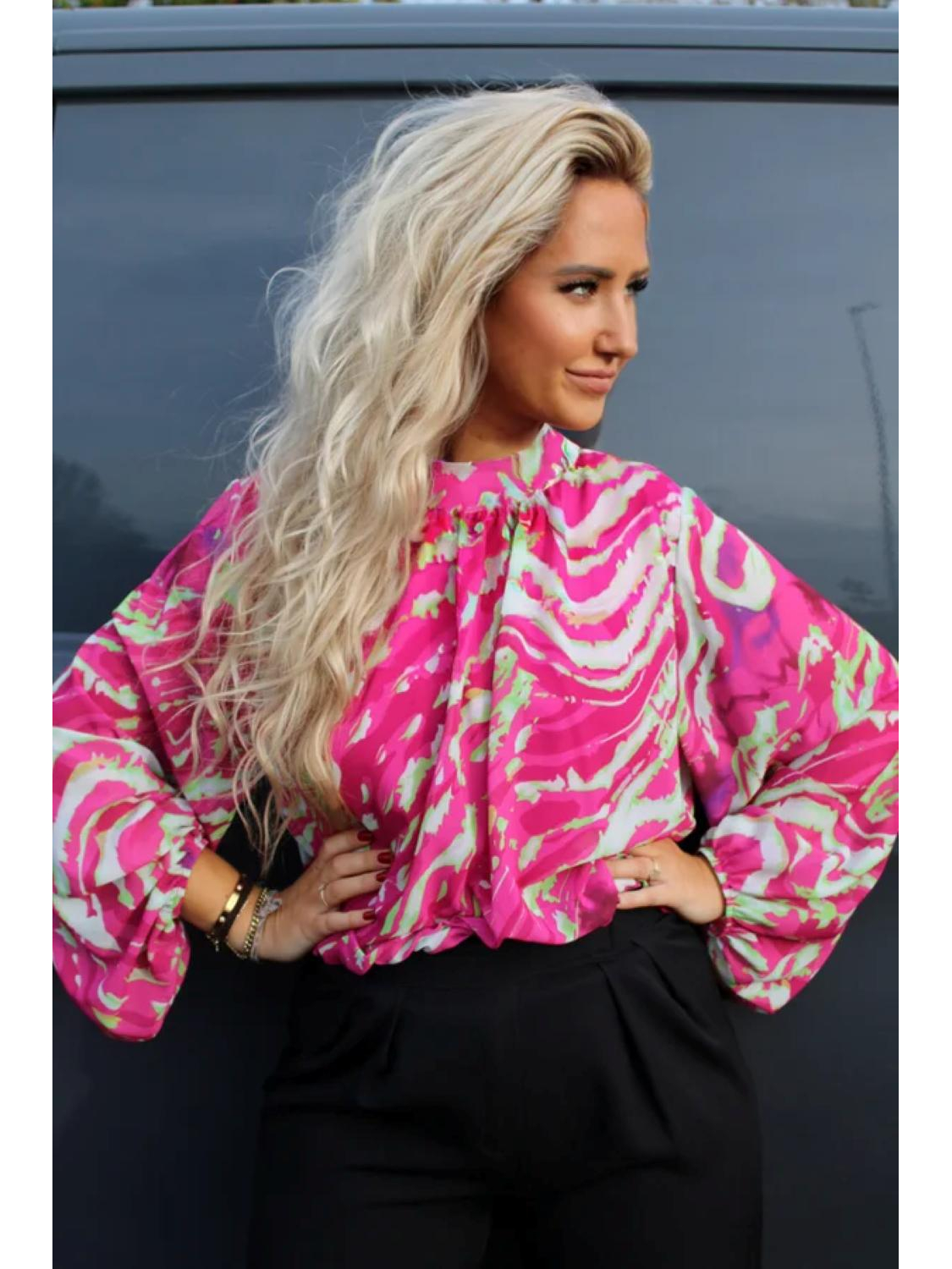 The Dezzy Factory Malibu blouse | pink