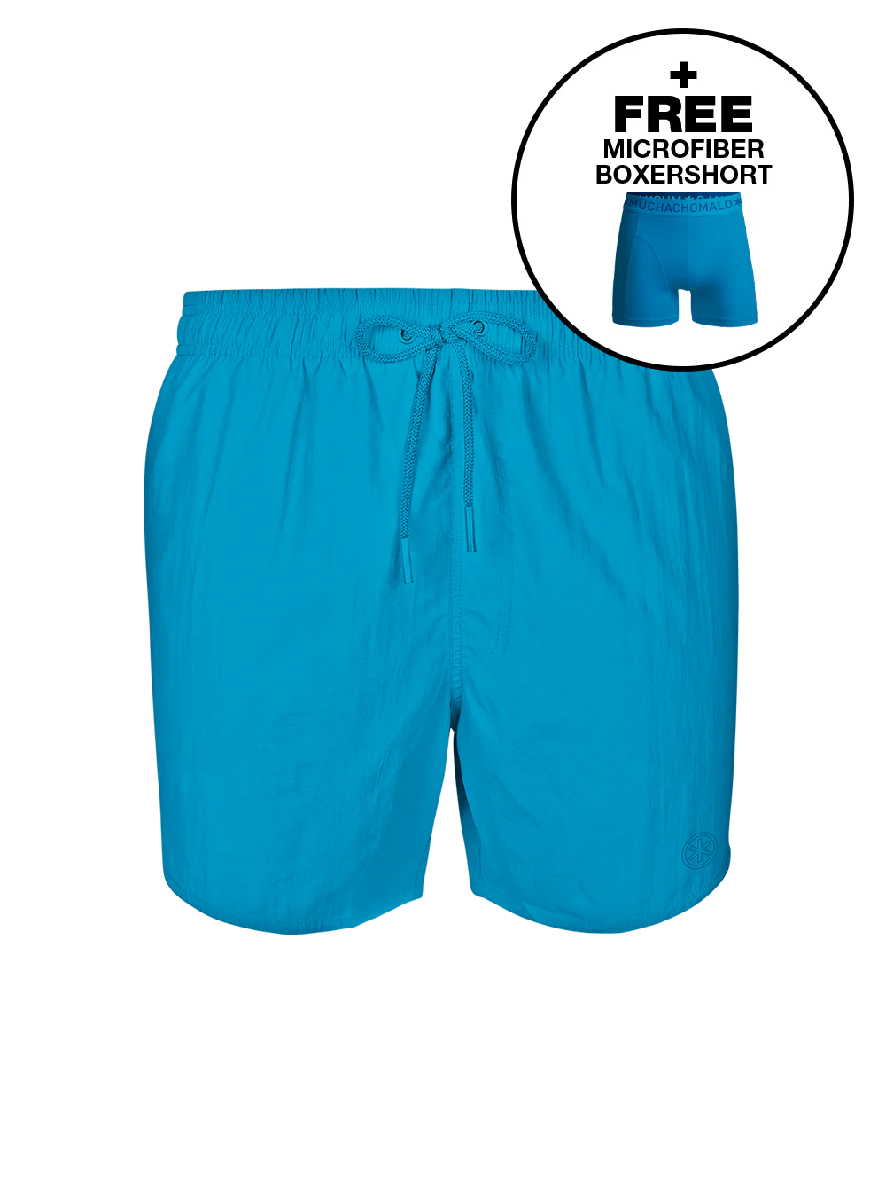 Muchachomalo Heren zwembroek + gratis microfiber boxershort