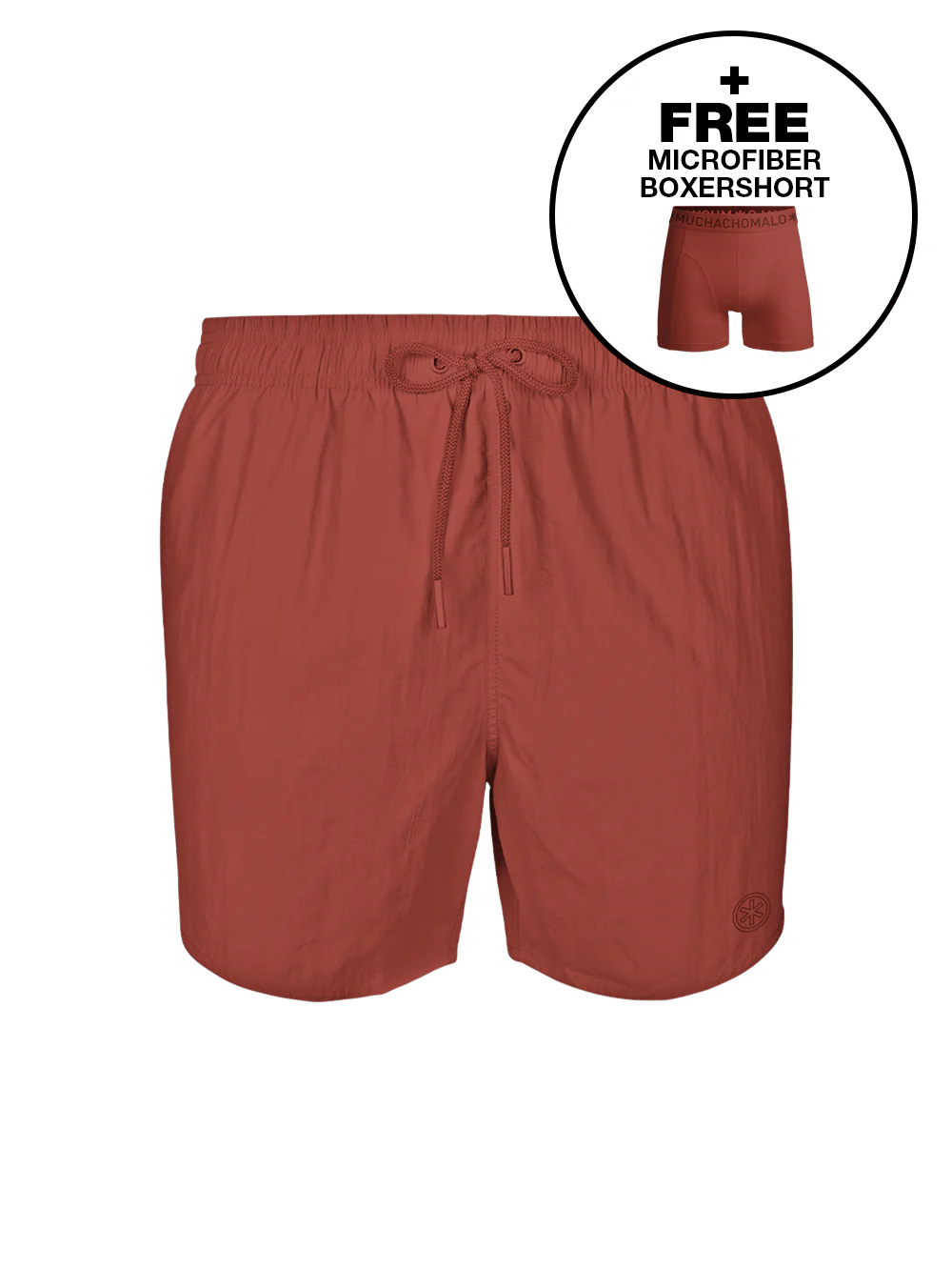 Muchachomalo Heren zwembroek + gratis microfiber boxershort