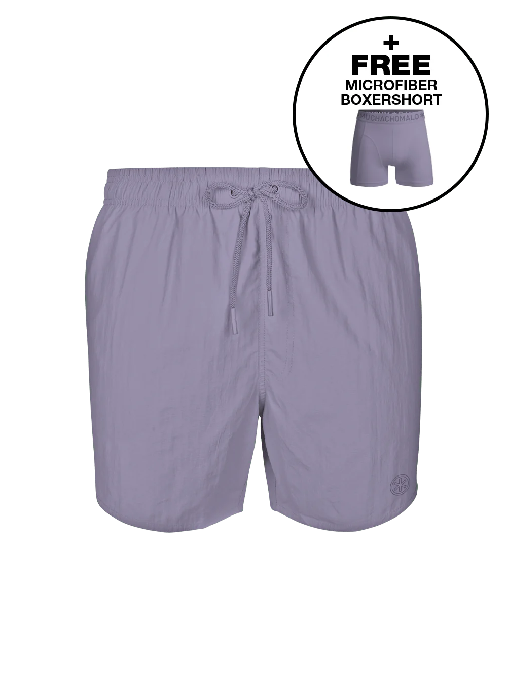 Muchachomalo Heren zwembroek + gratis microfiber boxershort