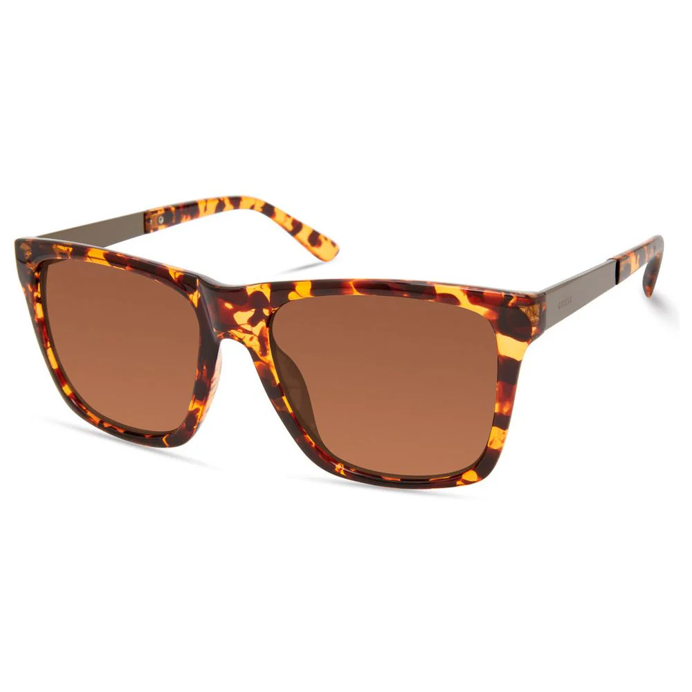 Guess Bruine hars zonnebril voor dames en heren
